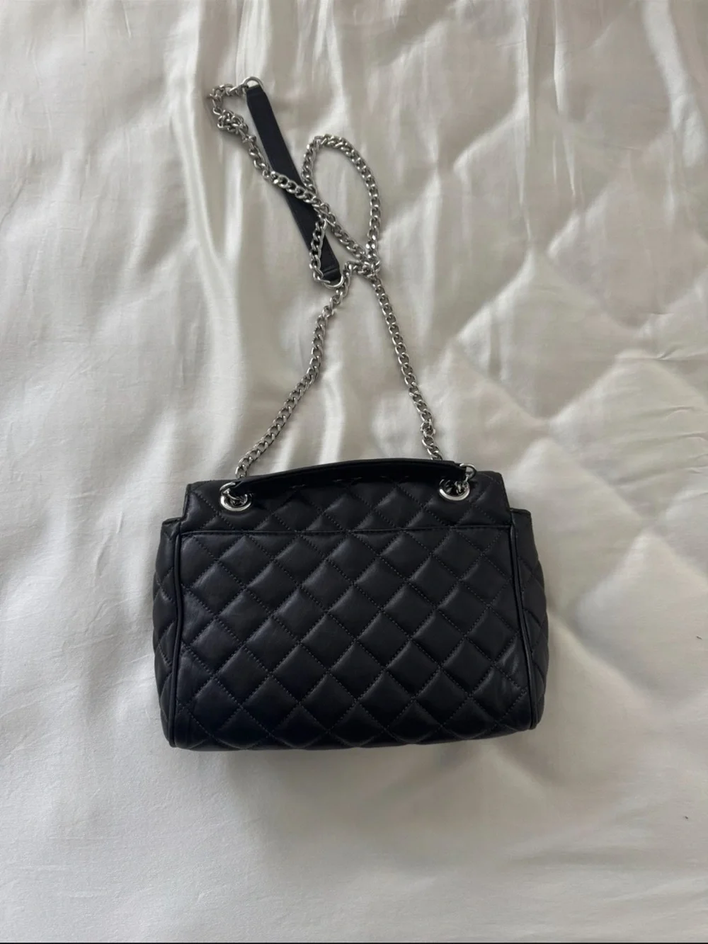 Michael Kors Bag in Black Quilted Leather